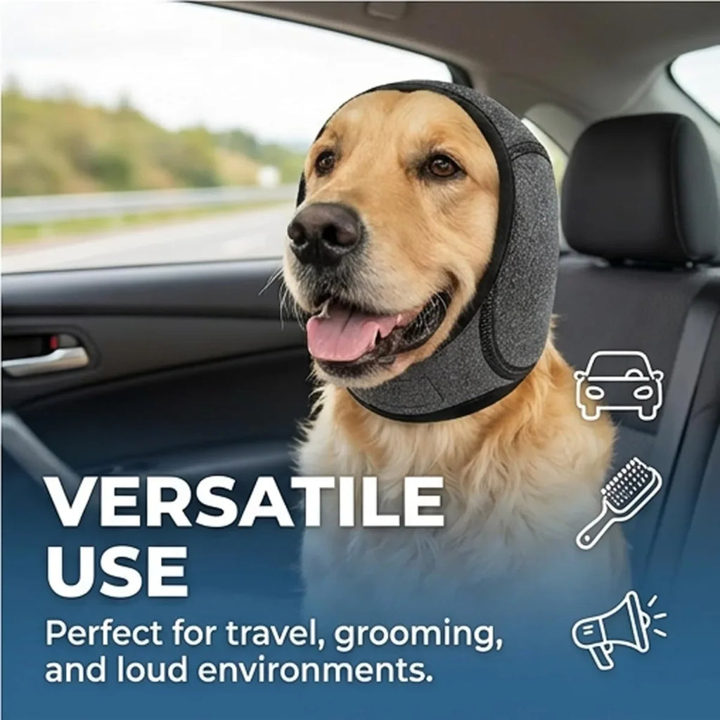 Adjustable Dog Ear Hood for Noise Reduction, 2-Pack