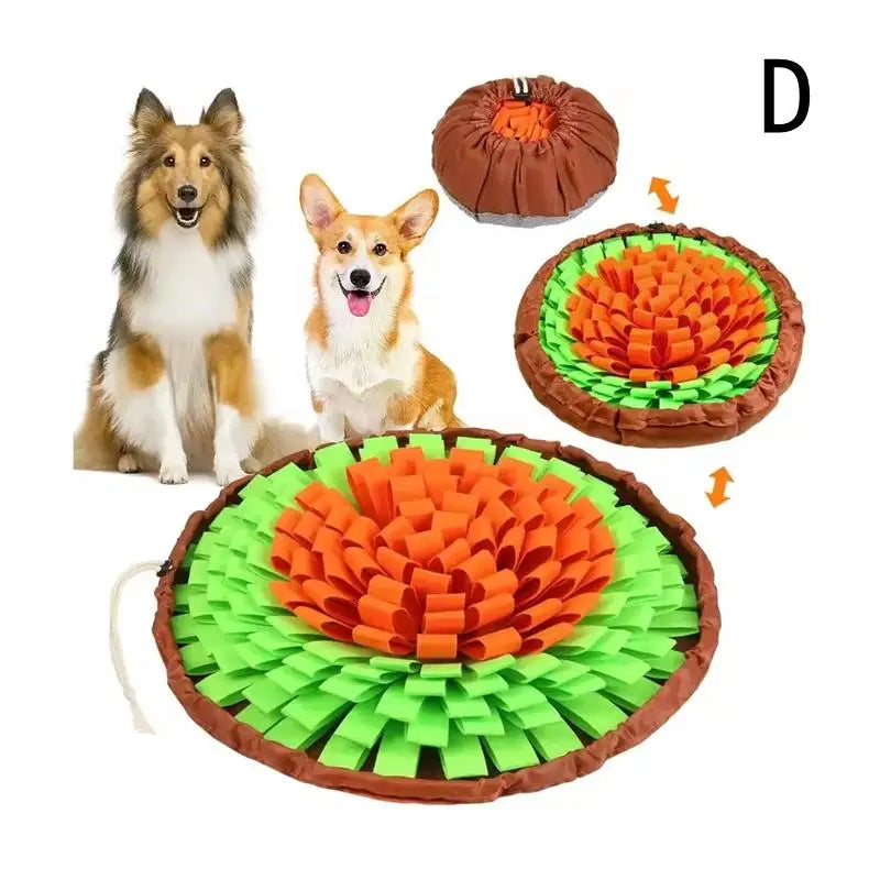 Pet Snuffle Mat — Interactive Slow Feeder for Dogs & Cats