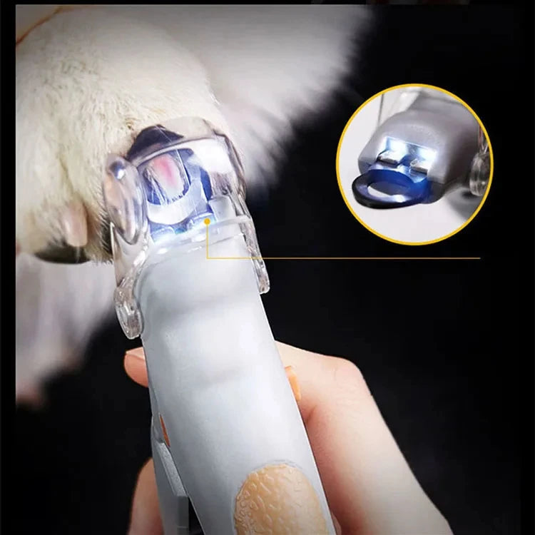 專業寵物指甲剪（附 LED 燈）— 貓狗指甲剪工具、腳趾甲剪刀、寵物用品