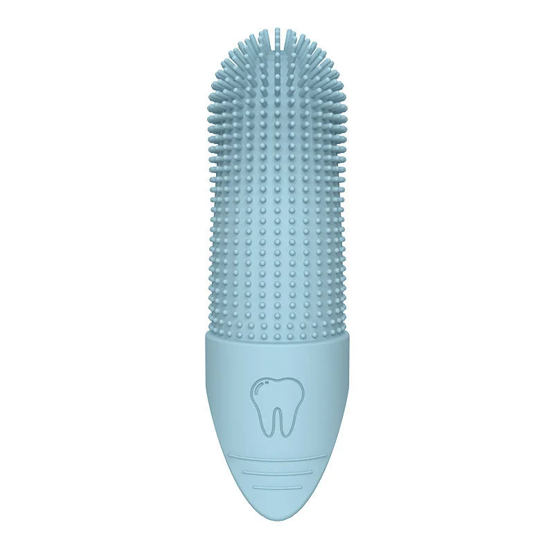 Pet Finger Toothbrush Set | Food-Grade Silicone Dental Kit for Dogs & Cats — 360° Cleaning