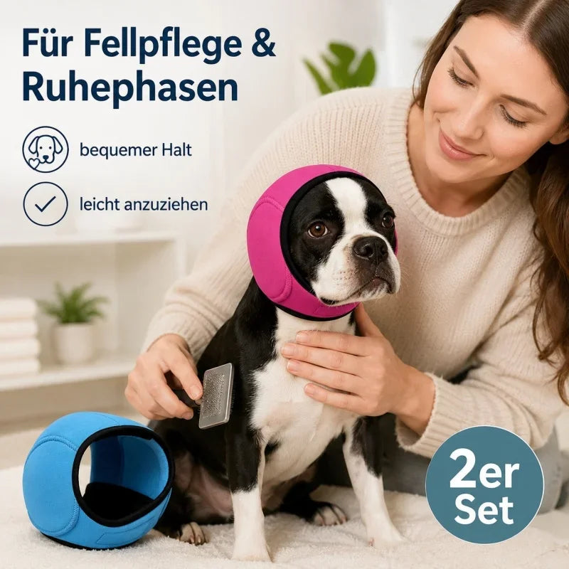 Adjustable Dog Ear Hood for Noise Reduction, 2-Pack