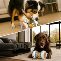 Dog Treat Dispenser Ball — Interactive Puzzle Slow Feeder Toy for All Breeds