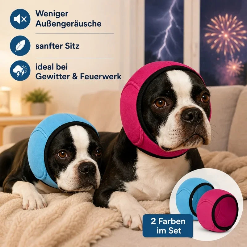Adjustable Dog Ear Hood for Noise Reduction, 2-Pack