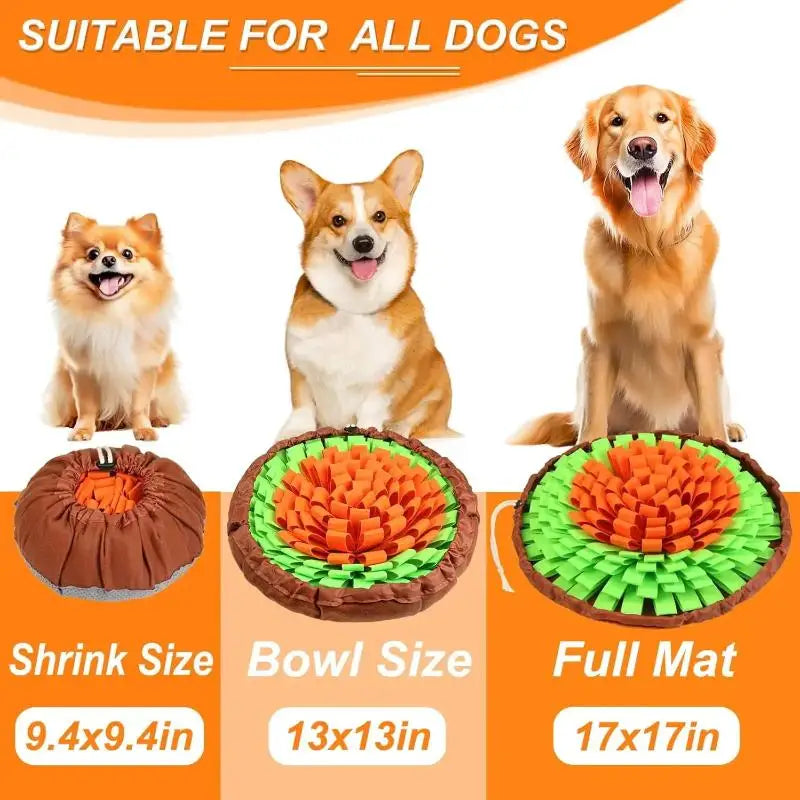 Pet Snuffle Mat — Interactive Slow Feeder for Dogs & Cats