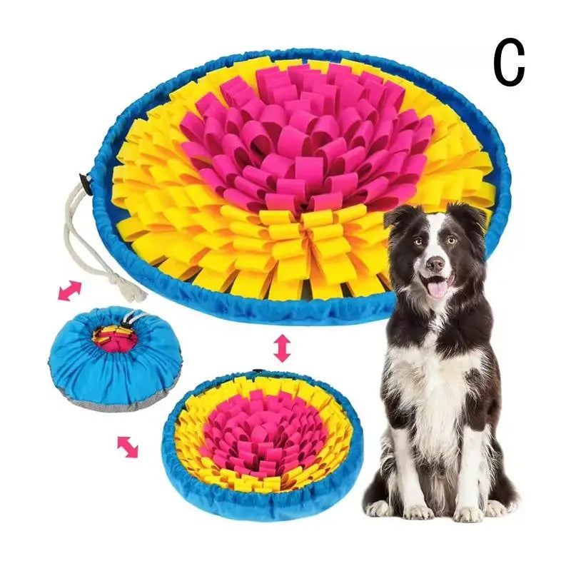 Pet Snuffle Mat — Interactive Slow Feeder for Dogs & Cats