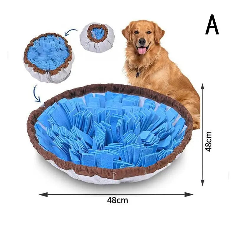 Pet Snuffle Mat — Interactive Slow Feeder for Dogs & Cats